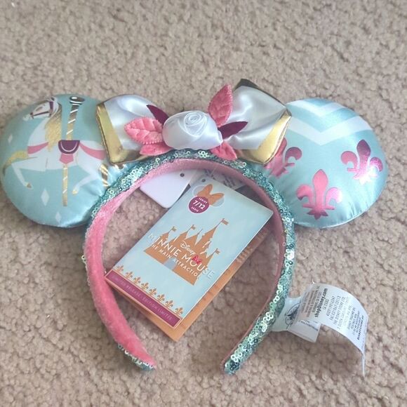 Disney Accessories - Minnie Mouse The Main Attraction Ears Carousel July King Arthur Ear Headband